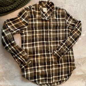 Vans Plaid Flannel Size S